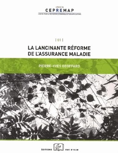 La lancinante réforme de l'assurance-maladie book