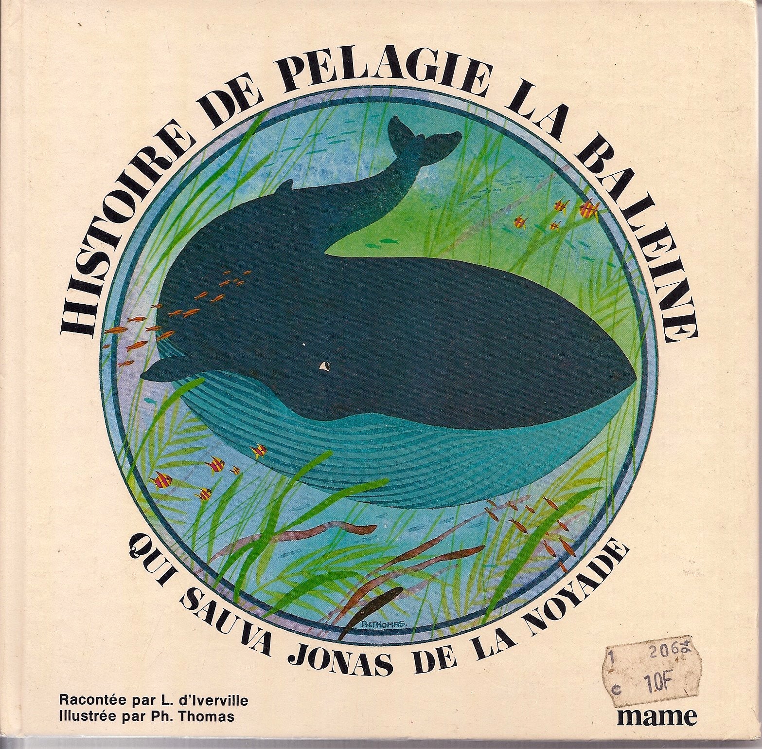 Histoire Pelagie La Baleine book