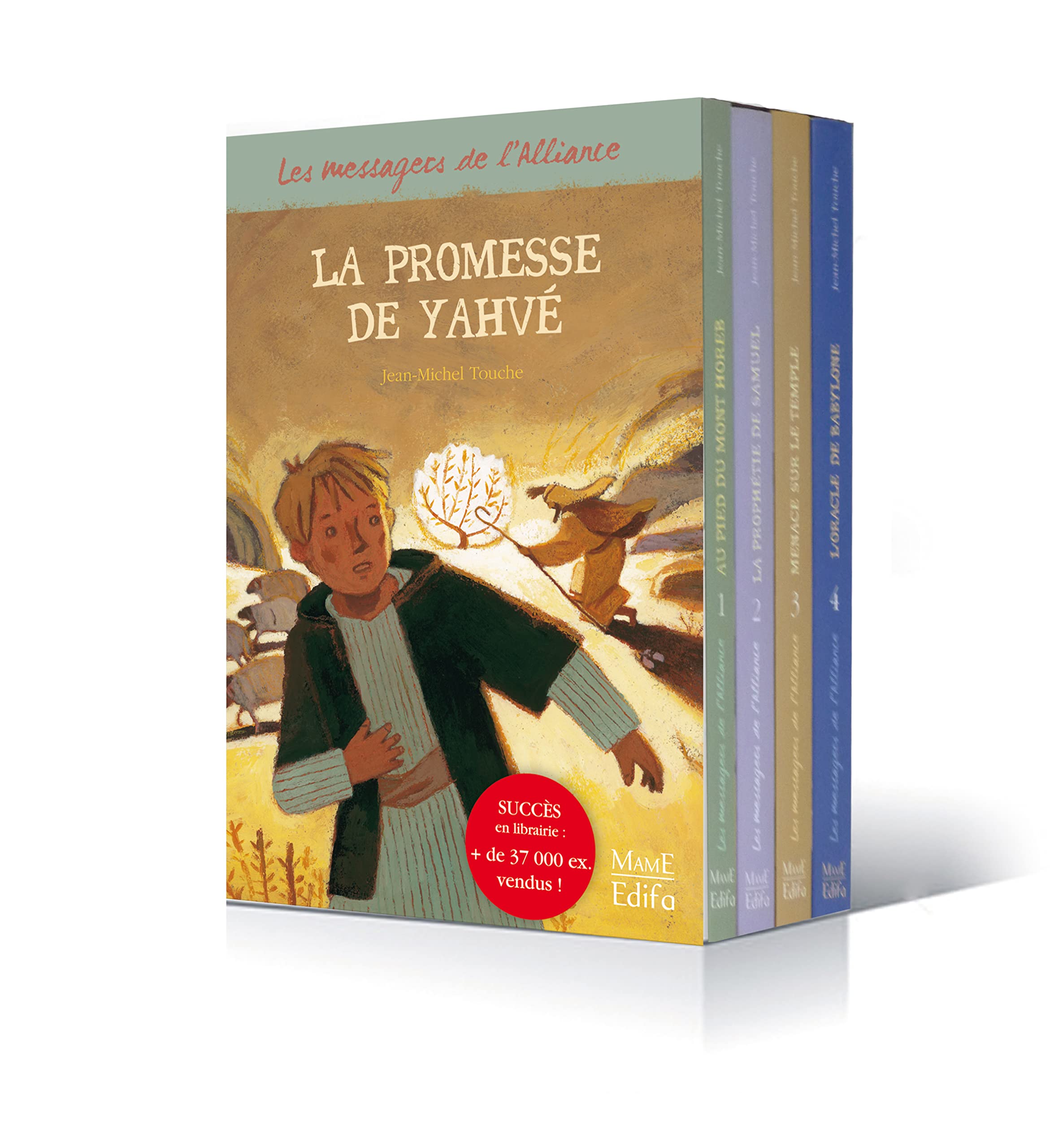PROMESSE YAVHE (COFFRET ANCIEN TESTAMENT - 4 TOMES): Coffret 4 volumes : Tome 1, Au pied du mont Horeb ; Tome 2, La prophétie de Samuel ; Tome 3, Menace sur le Temple ; Tome 4, L'oracle de Babylone Non-fiction