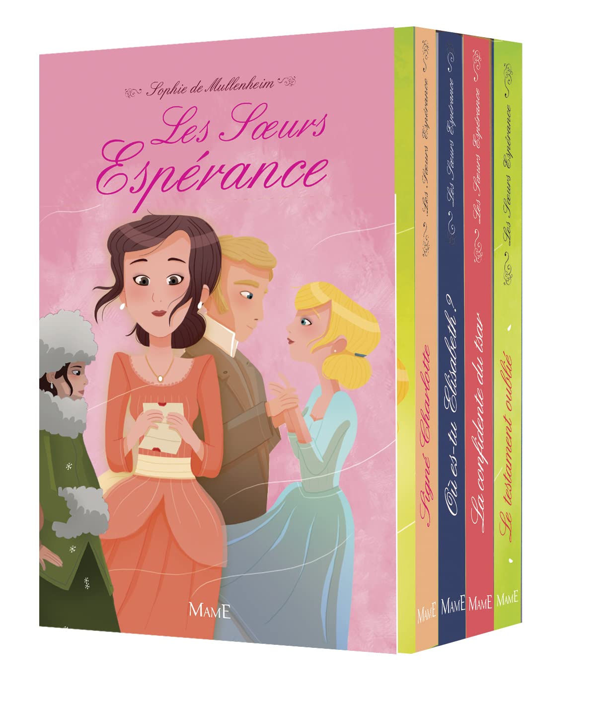 Coffret Les S urs Espérance: Signé Charlotte ; Où es-tu Elisabeth ? ; La confidente du Tsar ; Le testament oublié Non-fiction