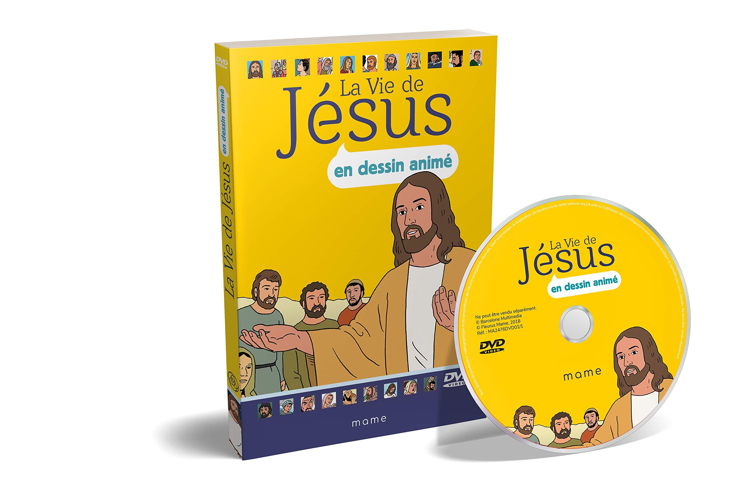 La Vie de Jésus en Dessin animé-DVD dvd