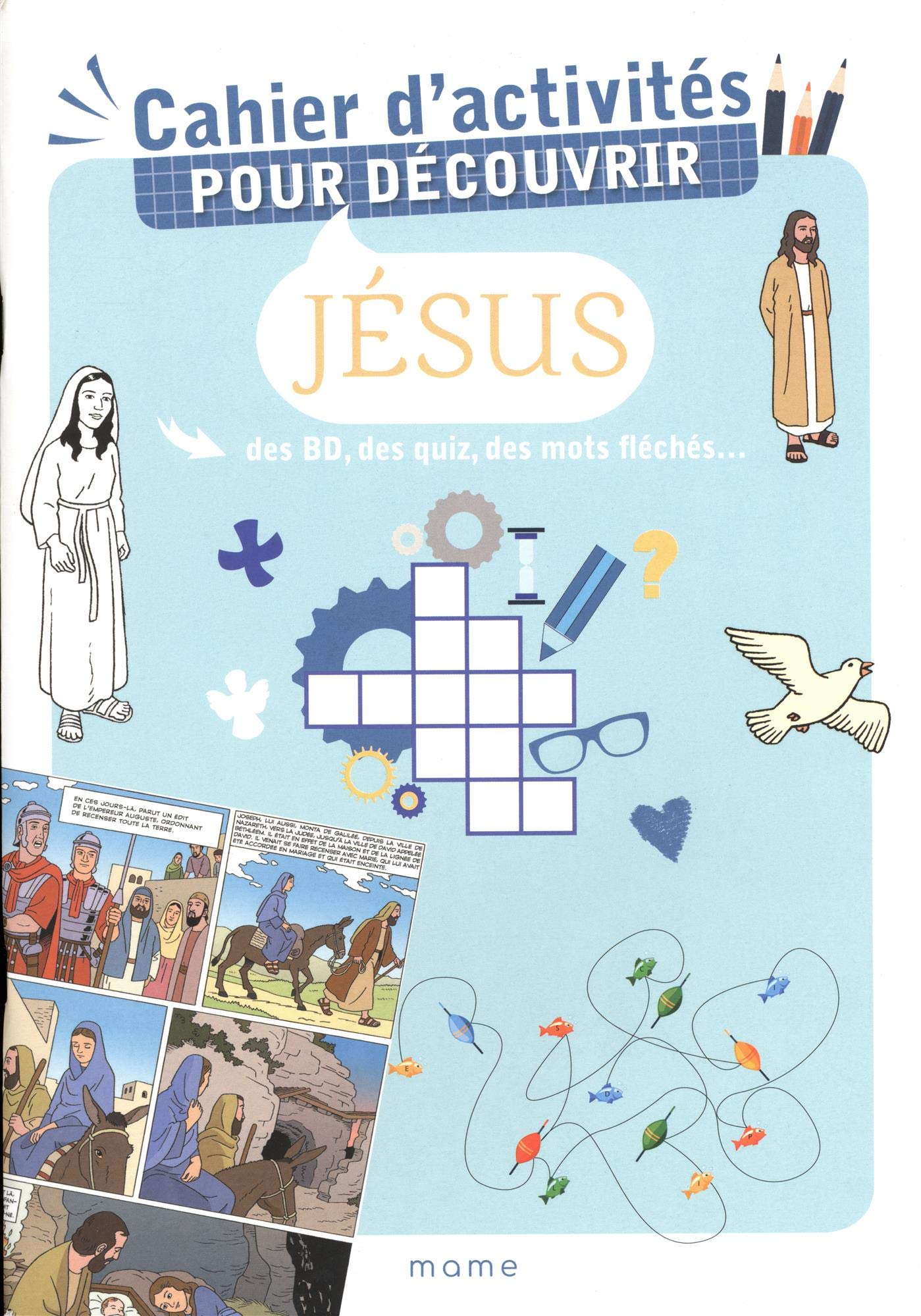 Cahier d'activités pour découvrir Jésus book