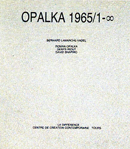 Opalka 1965/1 031395 (L'Etat des Lieux) Books
