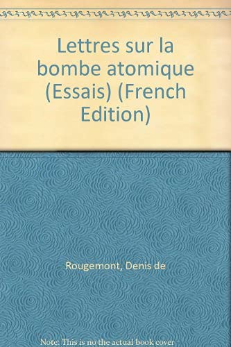 700 ans de littérature en Suisse romande Tome 8: Lettres sur la bombe atomique book