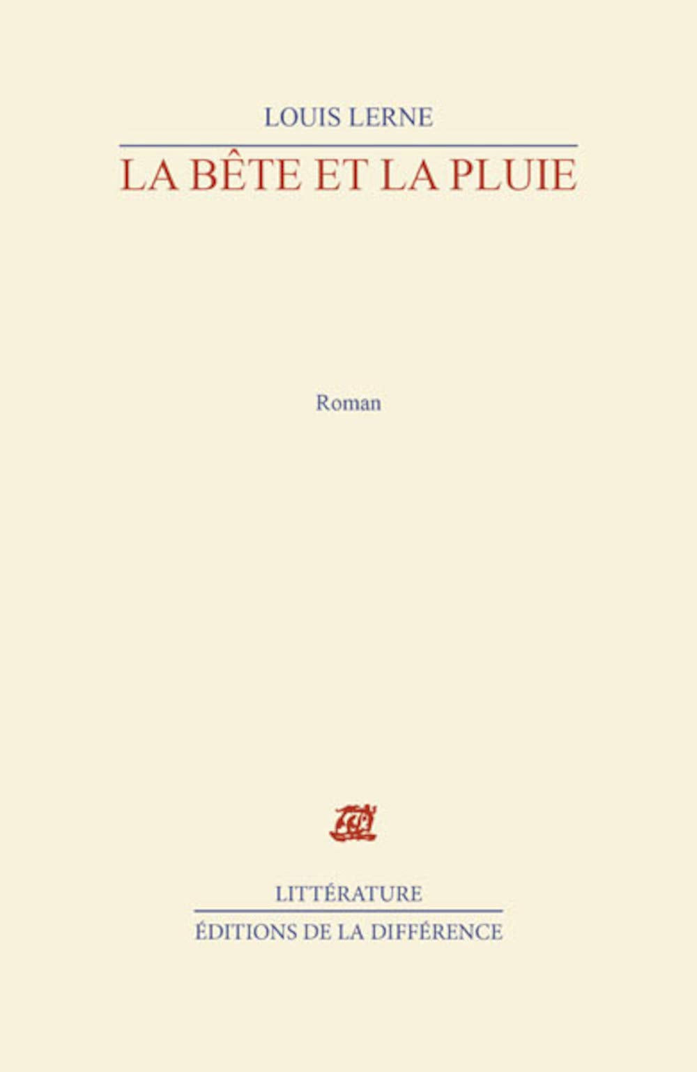 La bête et la pluie book