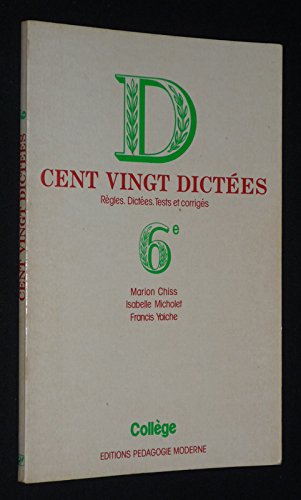 Cent vingt dictées Books