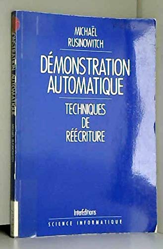 Démonstration automatique : techniques de réécriture book