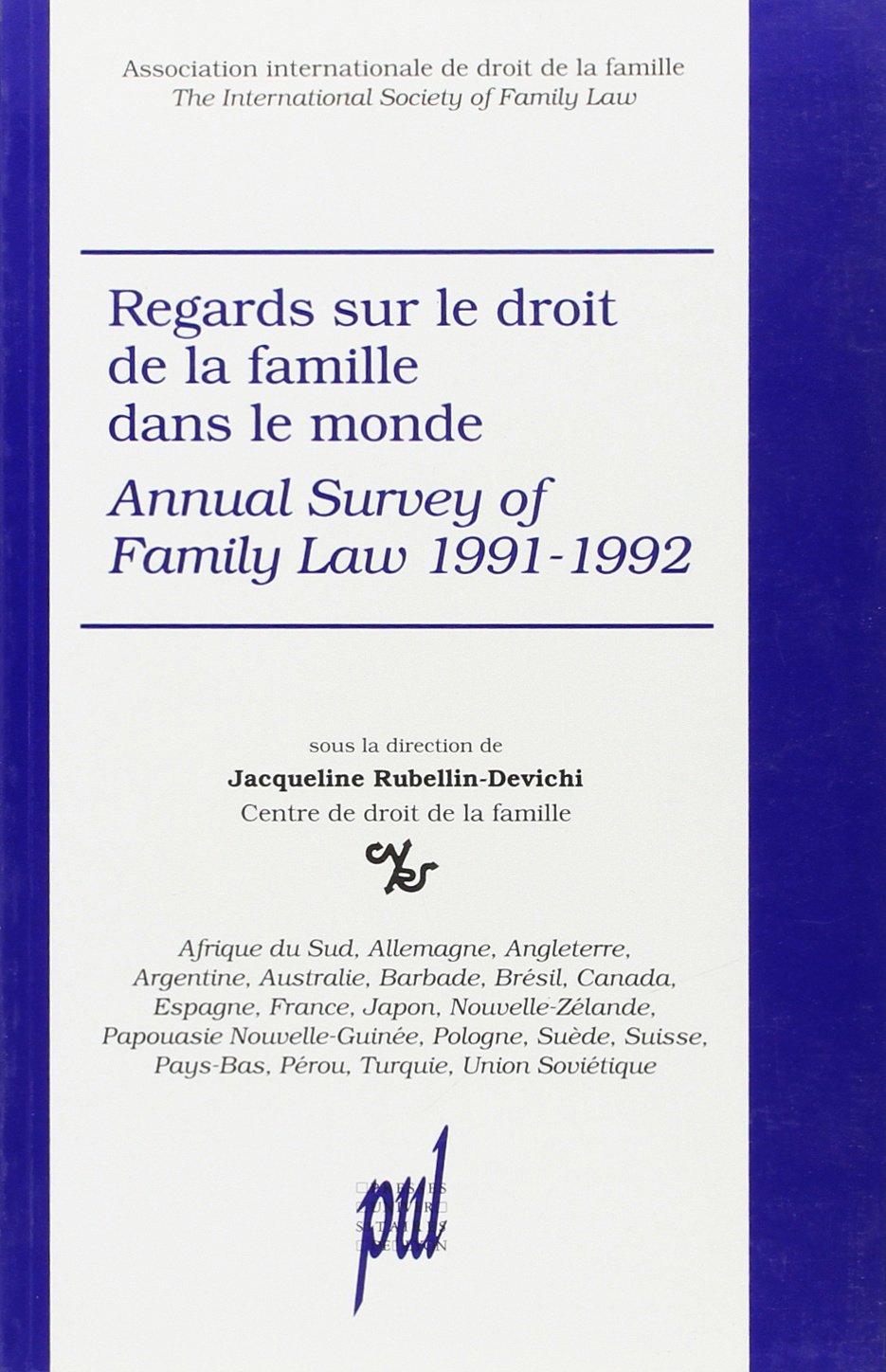 Regards Sur Le Droit De La Famille Dans Le Monde. Tome 2 book