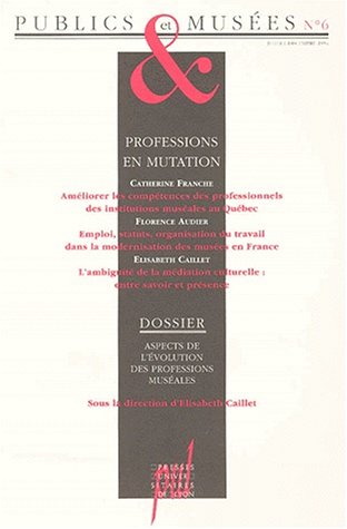 PUBLICS ET MUSEES. REVUE N6 book