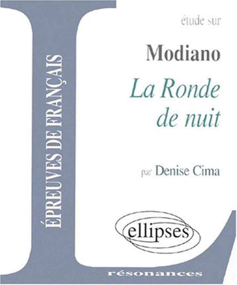 Modiano, La Ronde de nuit (Résonances) Non-fiction
