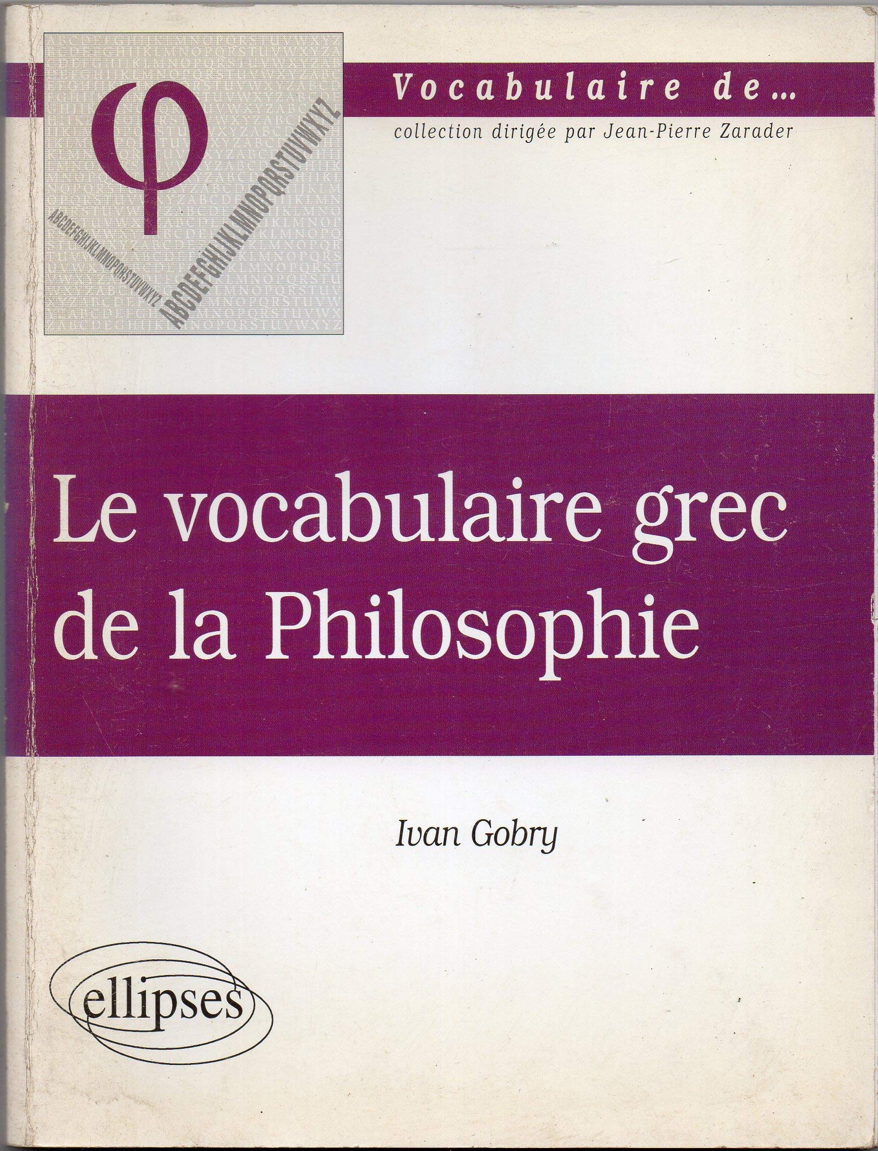 =>NOUV.ED.9782729853495/GOBRY2 (Vocabulaire de) Books