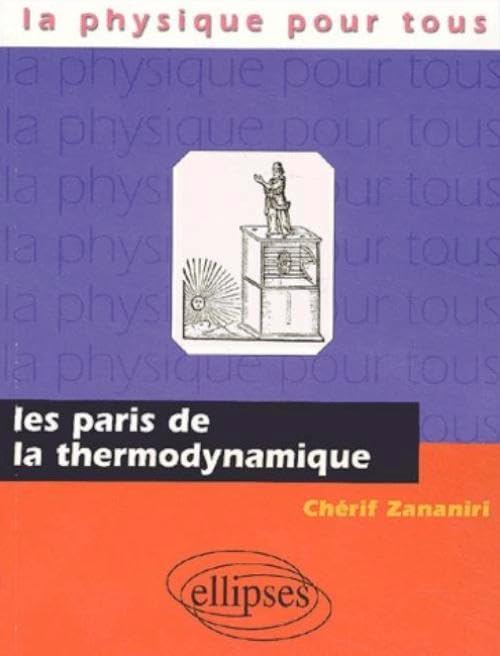 Les paris de la thermodynamique book
