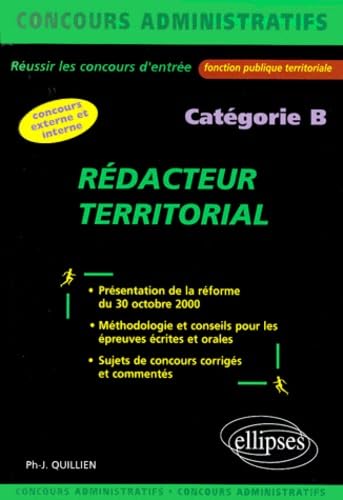 Redacteur Territorial. Categorie B Books
