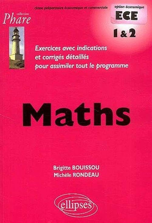 Product Image: Mathématiques ECE : 1re année et 2e année