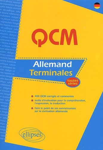 QCM Allemand, épreuve écrite du Baccalauréat : Toutes séries book