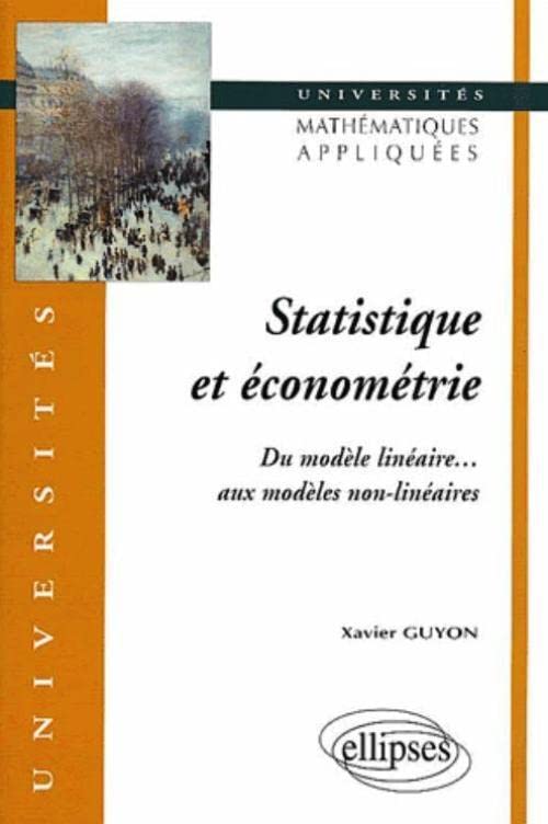Statistique et économétrie - Du modèle linéaire aux modèles non-linéaires book