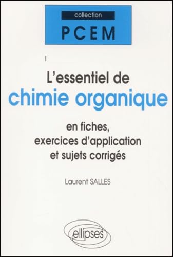 L'essentiel de chimie organique book
