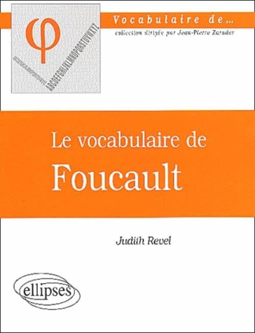 Le vocabulaire de Foucault Books