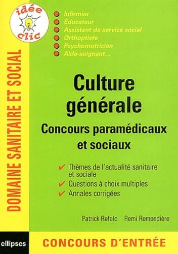 Culture générale - Concours paramédicaux et sociaux book