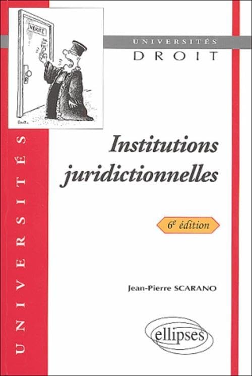 Les institutions juridictionnelles book