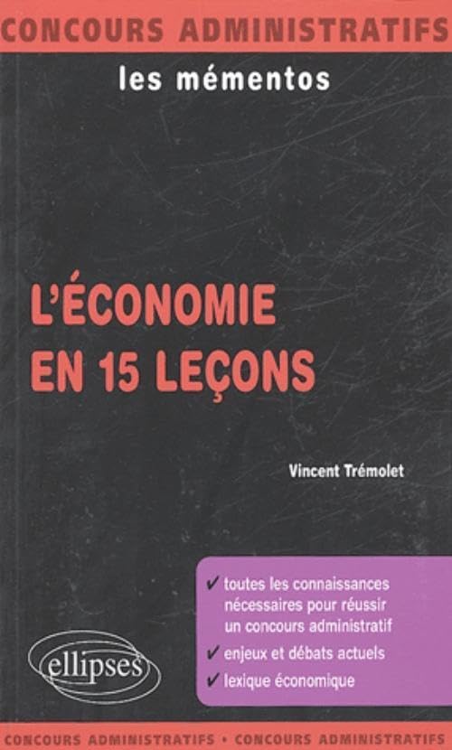 L'économie en 15 leçons book