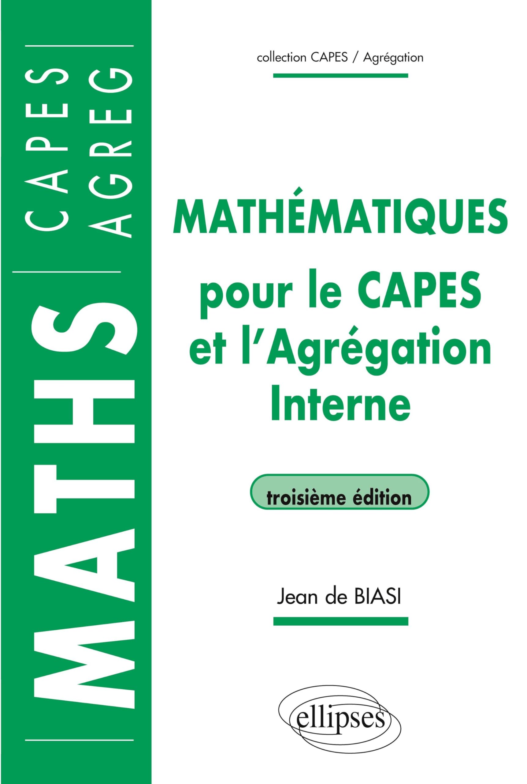 Mathématiques pour le CAPES et l'Agrégation interne (CAPES/AGREGATION) Business & Technology