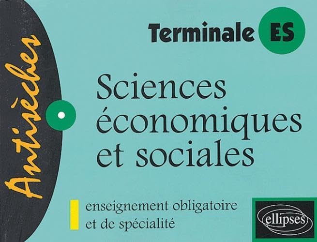 Sciences économiques et sociales : Enseignement obligatoire et de spécialité book