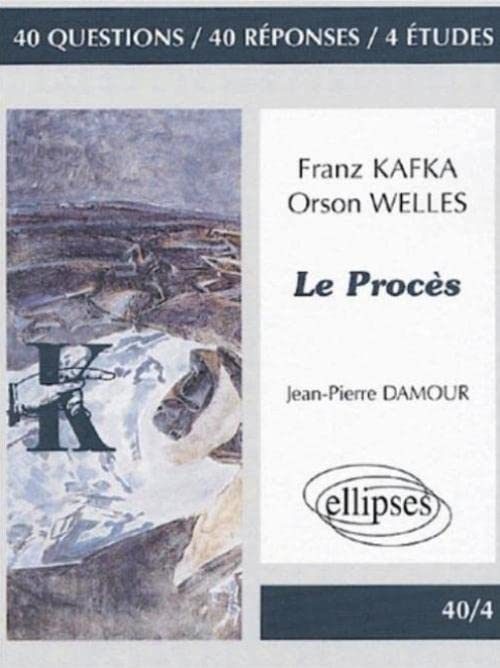 Le procès Franz Kafka / Orson Welles book