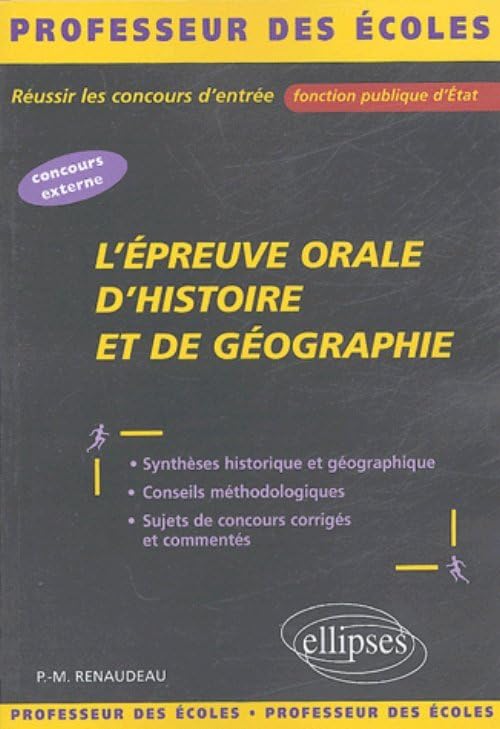 L'épreuve orale d'histoire et de géographie book