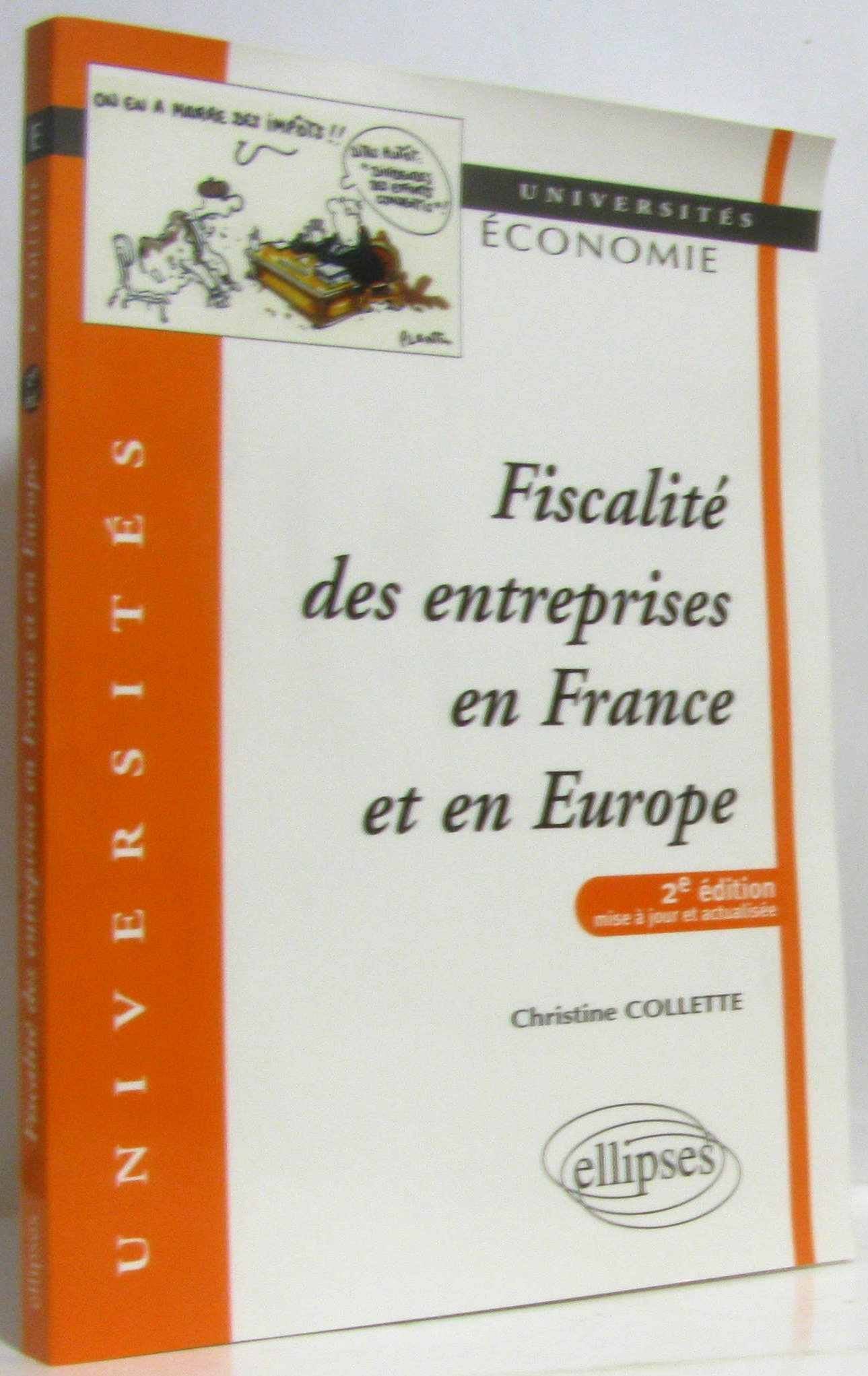 Fiscalité des entreprises en France et en Europe book