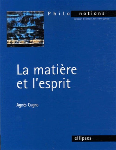 Product Image: La matière et l'esprit