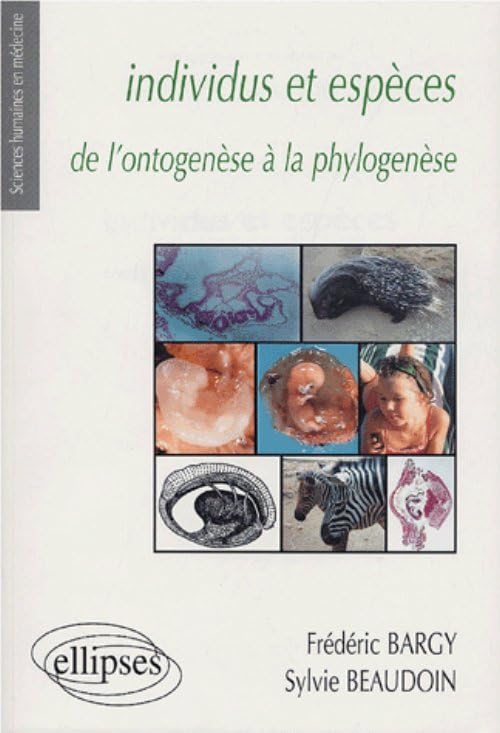 Product Image: Individus et espèces: De l'ontogenèse à la phylogenèse