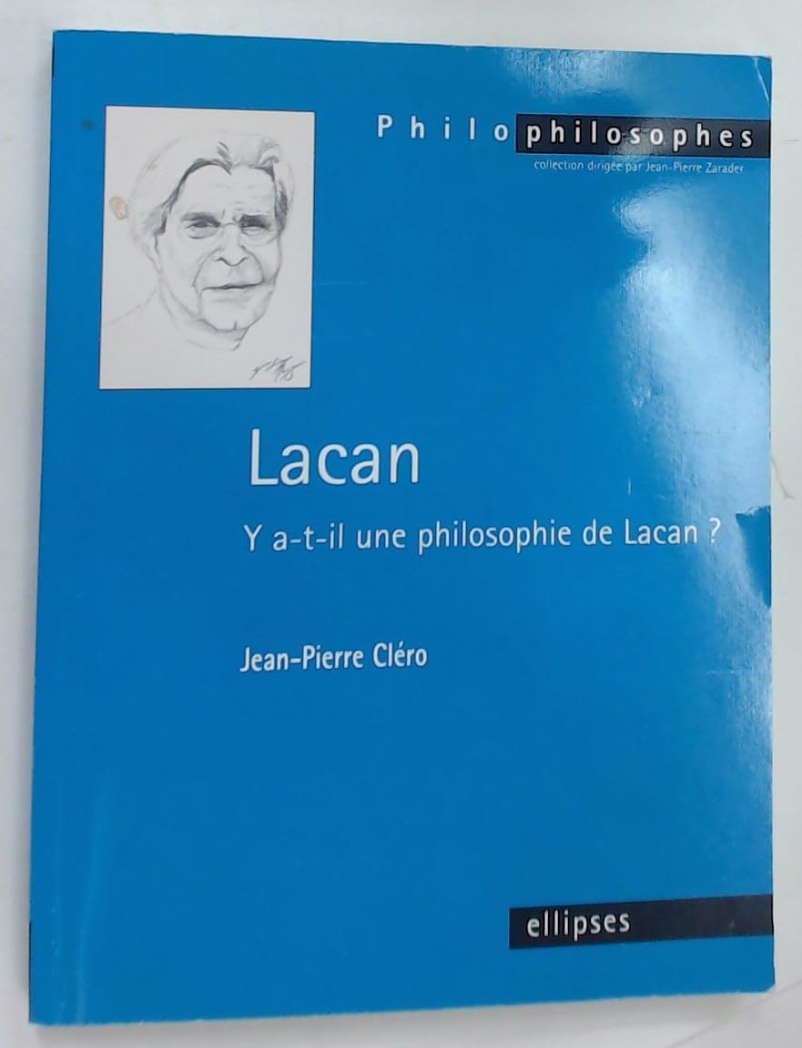 Lacan: Y a-t-il une philosophie de Lacan ? book