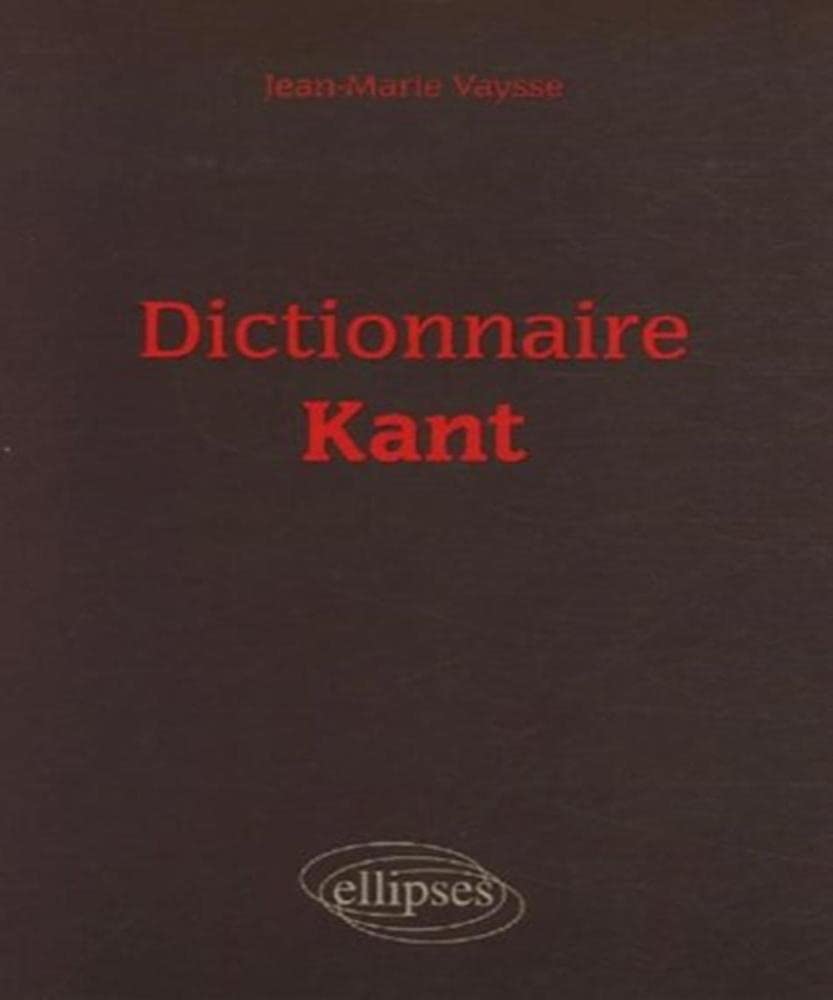 Product Image: Dictionnaire Kant