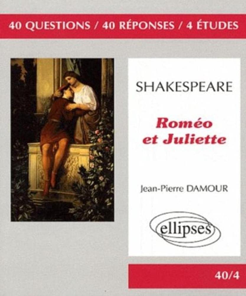 Roméo et Juliette: William Shakespeare book