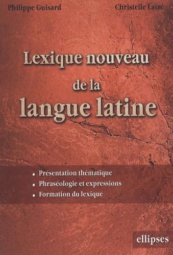 Lexique nouveau de la langue latine book