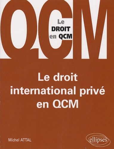 Le droit international privé en QCM book