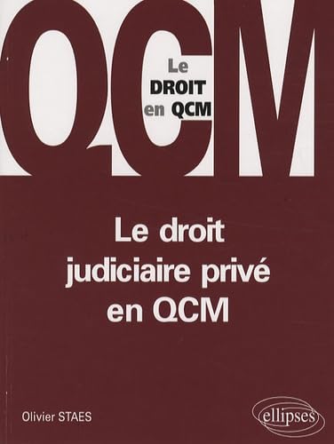 Le droit judiciaire privé en QCM book