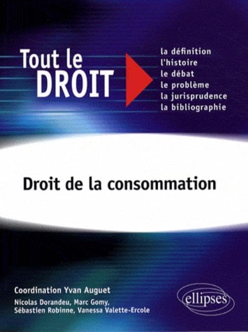 Droit de la consommation (Tout le droit) Law