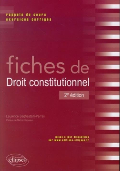 =>NOUV.ED.9782340002968/BAGHE5: Rappels de cours et exercices corrigés Law