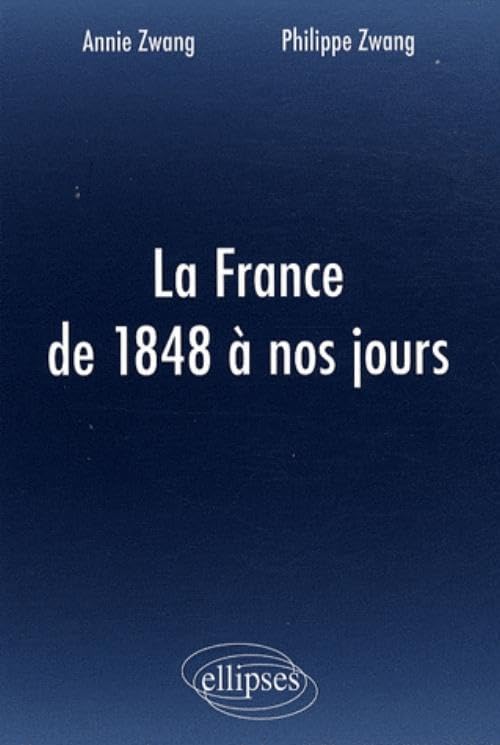 La France de 1848 à nos jours - concours PLP2 Politics & History
