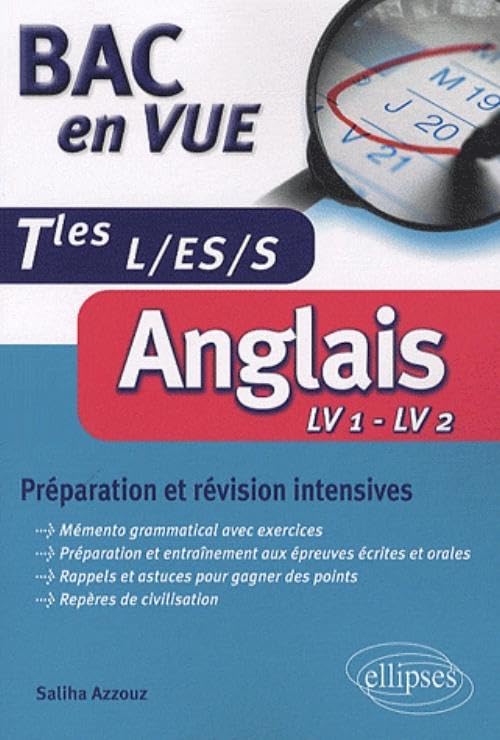 Anglais Tles L/ES/S: Préparation et révision intensives book
