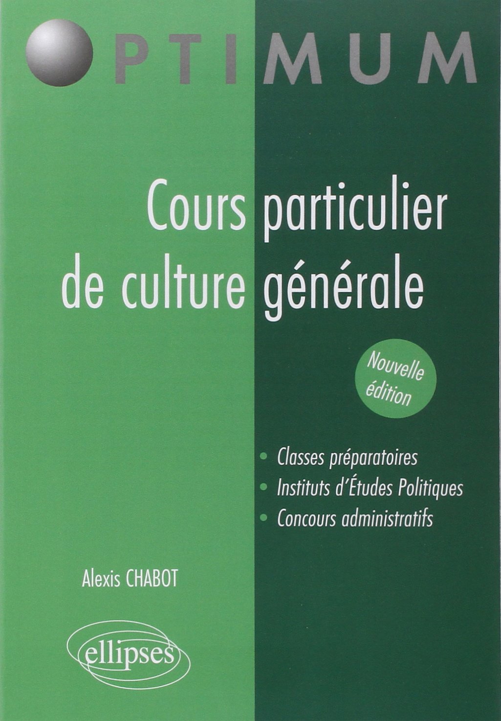 Cours particulier de culture générale. Nouvelle édition (Optimum) Books