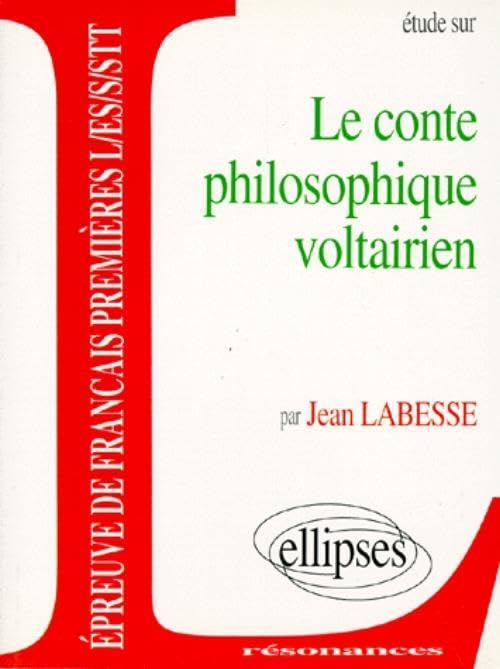 Le conte philosophique voltairien (Résonances) Non-fiction