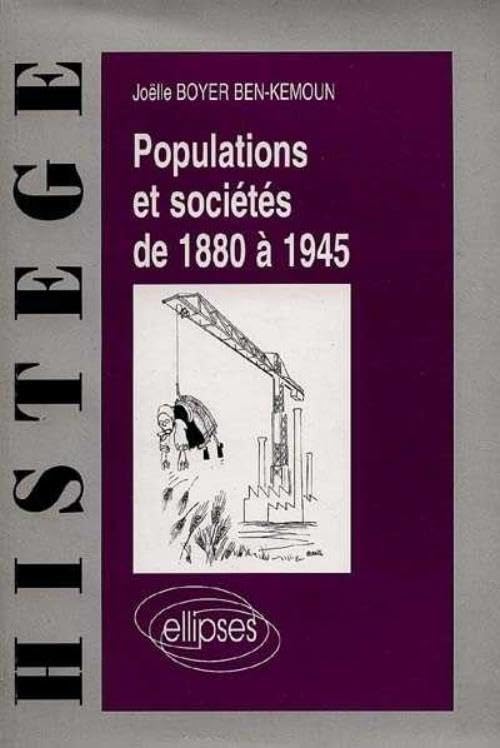 Populations et sociétés de 1880 à 1945 book