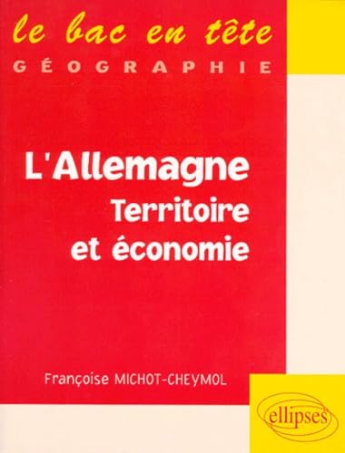 L'Allemagne, territoire et économie book