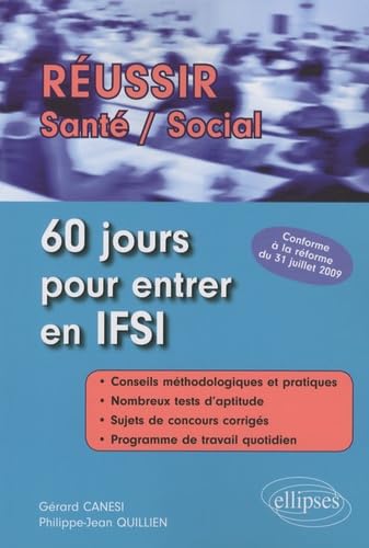 60 jours pour entrer en IFSI book