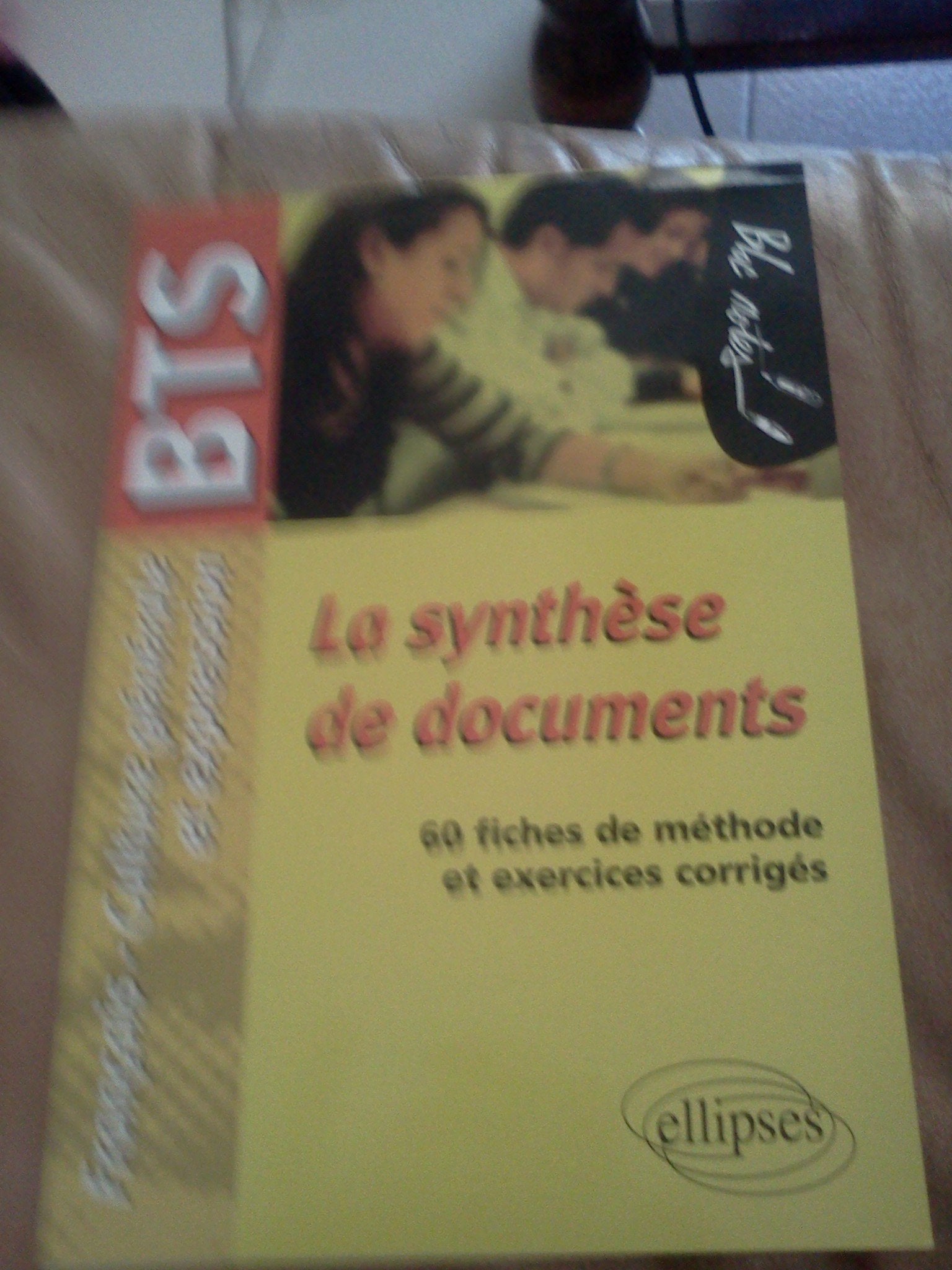 La synthèse de documents. Epreuve de Culture générale et expression BTS. 60 fiches de méthode et exercices corrigés: Epreuves de culture générale et expression BTS (Bloc-notes) Books