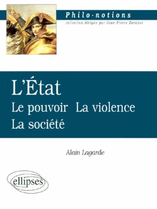 L'État : Le pouvoir, la violence, la société book