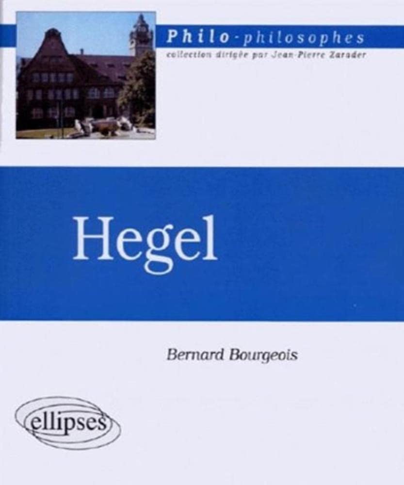 Hegel: 1770-1831 (Philo-philosophes) Books